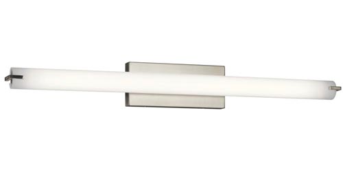 Kichler, Bathroom LED lighting, Nickel, Linear