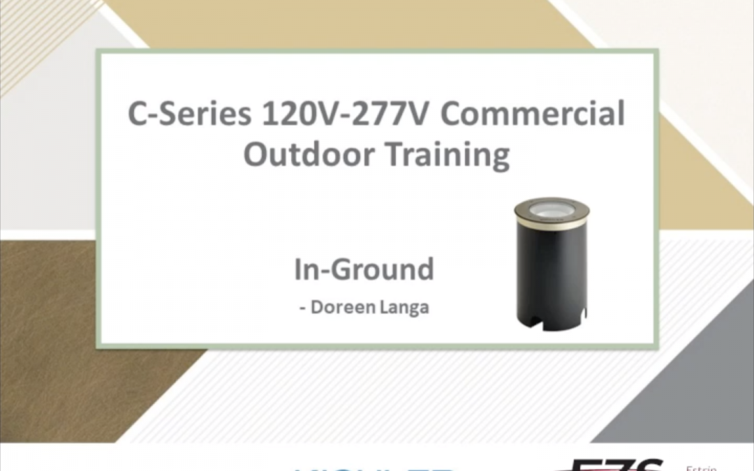 KICHLER C-Series In-Ground Training Video