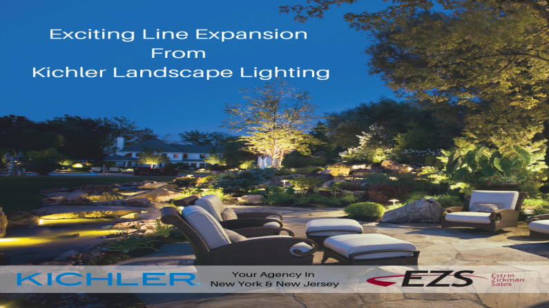 Exciting Line Expansion From Kichler Landscape Lighting