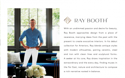 Meet Ray Booth | ARTERIORS The Metropolitan Design Phenom