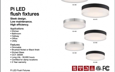 SATCO Pi Flush Fixture