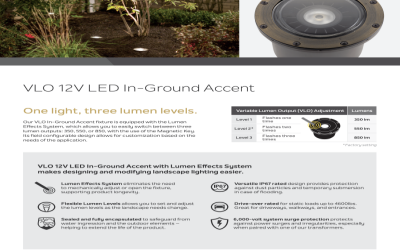 Introducing The KICHLER In-Ground VLO