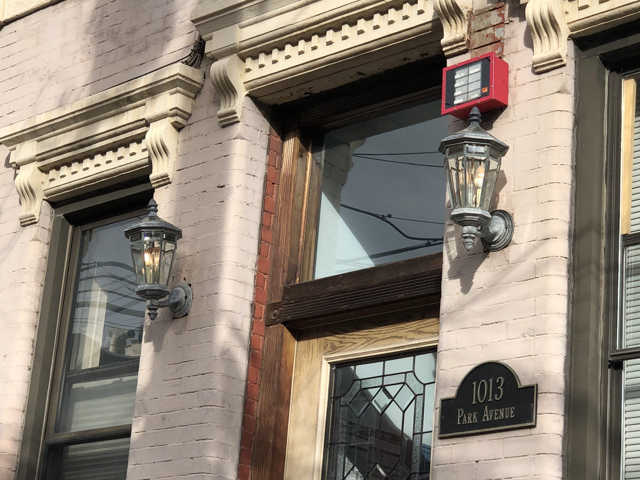 Kichler lantern 1013 Park Place Hoboken NJ
