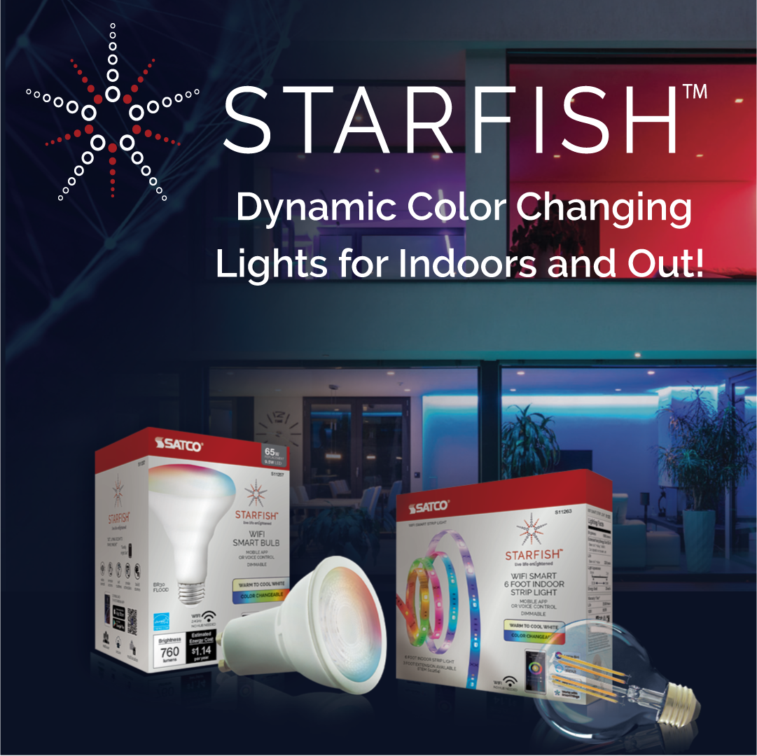 SATCO STARFISH LIGHTING