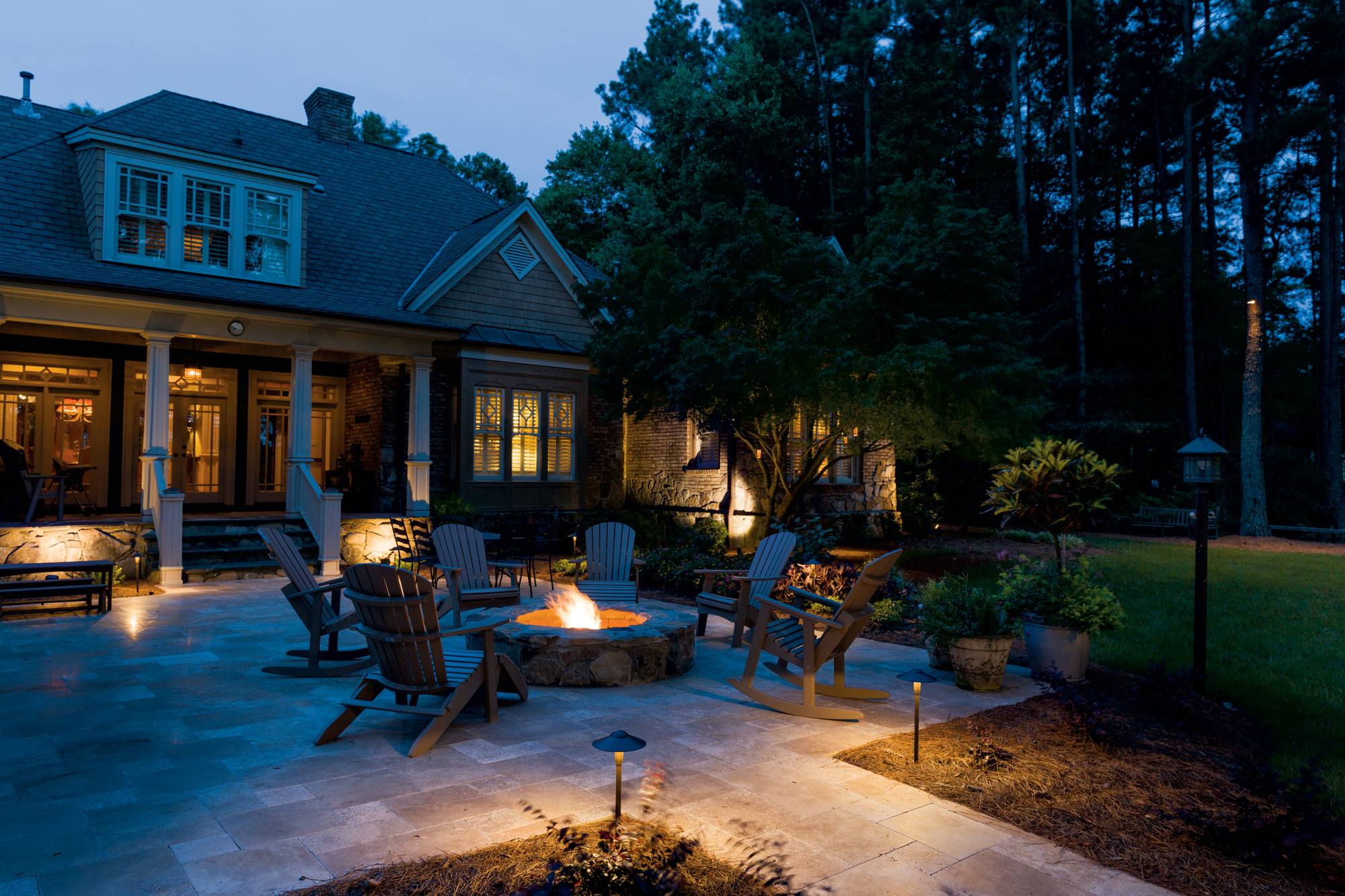 Landscape lighting Estrin Zirkman New York New Jersey