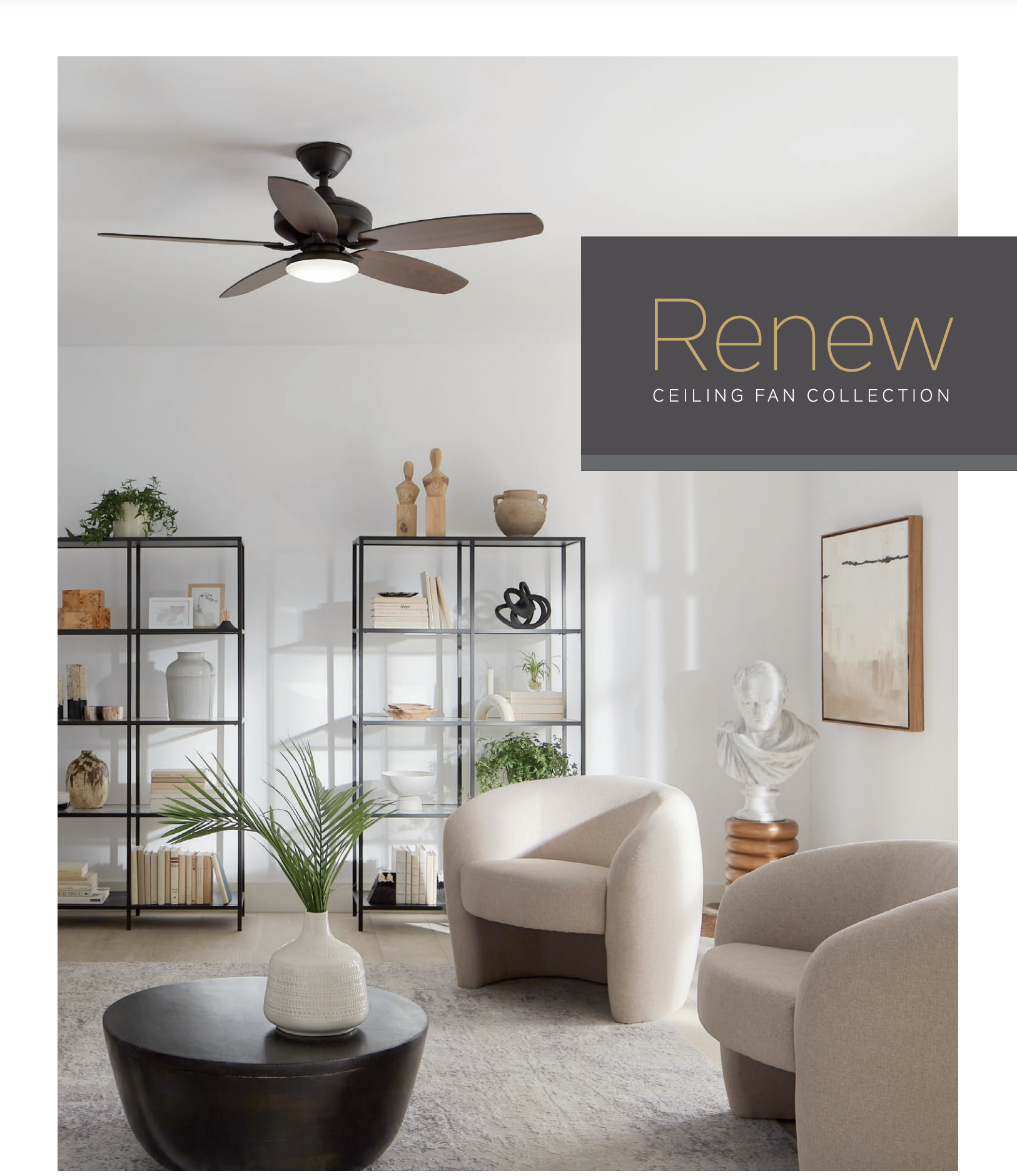 Renew fans by kichler